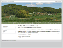 Tablet Screenshot of berggasthof-glatzenstein.de